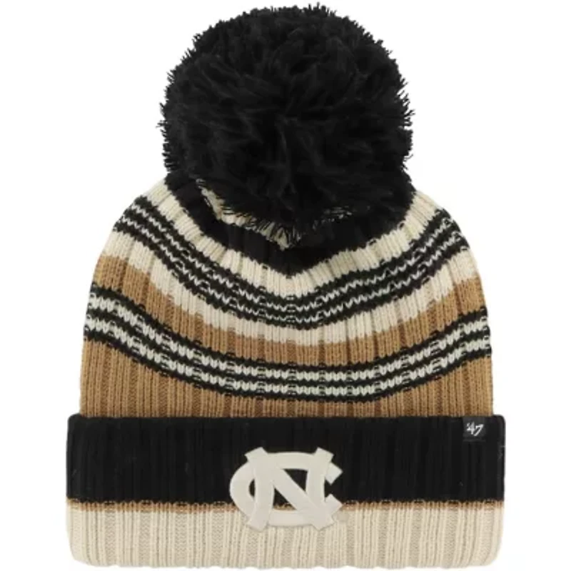 NCAA North Carolina Tar Heels Barista Cuffed Knit Hat with Pom