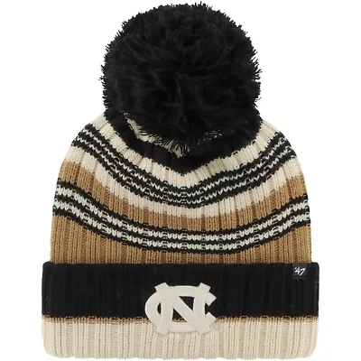 NCAA North Carolina Tar Heels Barista Cuffed Knit Hat with Pom