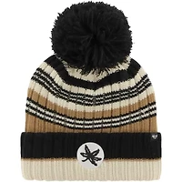 NCAA Ohio State Buckeyes Barista Cuffed Knit Hat with Pom