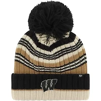 NCAA Wisconsin Badgers Barista Cuffed Knit Hat with Pom