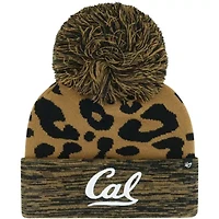 California Golden Bears NCAA Cal Bears Rosette Cuffed Knit Hat with Pom