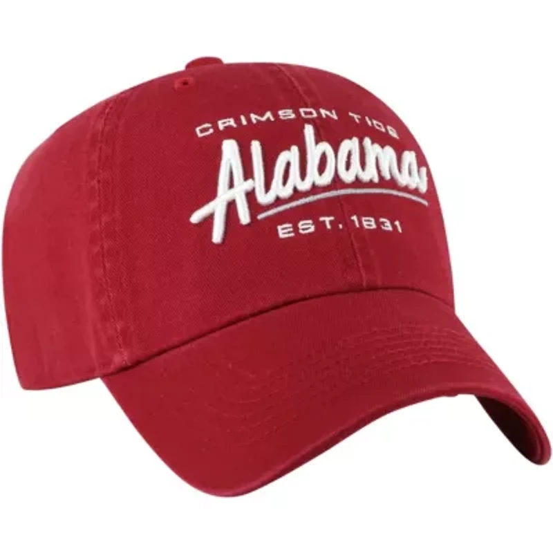 Alabama Crimson Tide NCAA Alabama Tide Sidney Clean Up Adjustable Hat