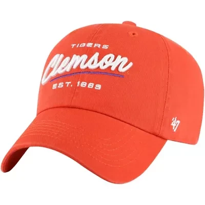 NCAA Clemson Tigers Sidney Clean Up Adjustable Hat