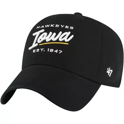NCAA Iowa Hawkeyes Sidney Clean Up Adjustable Hat