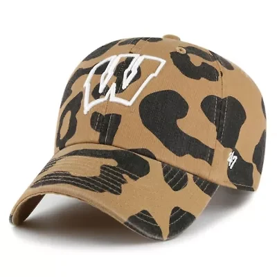 NCAA Wisconsin Badgers Rosette Clean Up Adjustable Hat