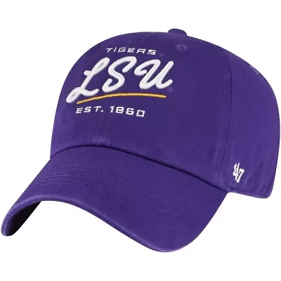 NCAA LSU Tigers Sidney Clean Up Adjustable Hat