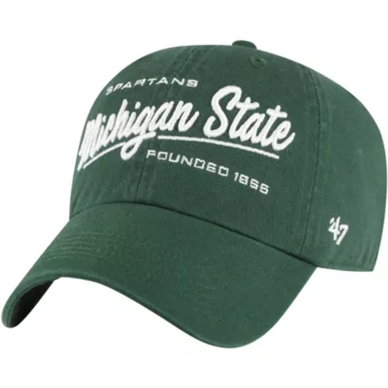 NCAA Michigan State Spartans Sidney Clean Up Adjustable Hat