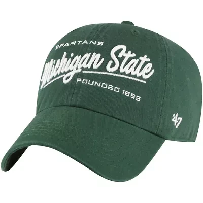 NCAA Michigan State Spartans Sidney Clean Up Adjustable Hat