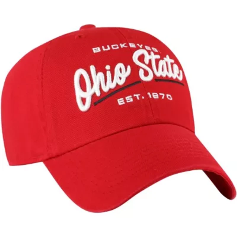 NCAA Ohio State Buckeyes Sidney Clean Up Adjustable Hat