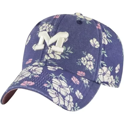 NCAA Michigan Wolverines Primrose Clean Up Adjustable Hat