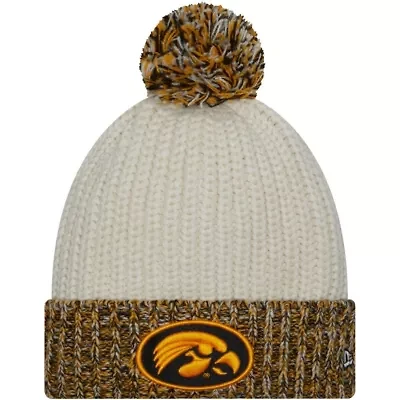 NCAA Iowa Hawkeyes Fresh Cuffed Knit Hat with Pom