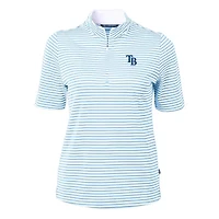 MLB Powder Tampa Bay Rays Virtue Eco Pique Stripe Top