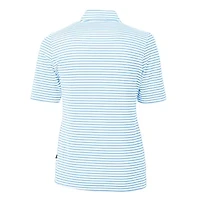MLB Powder Tampa Bay Rays Virtue Eco Pique Stripe Top