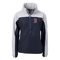 Boston Red Sox MLB Charter Eco Recycled Half-Zip Anorak Jacket