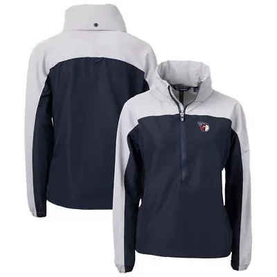 MLB Cleveland Guardians Charter Eco Recycled Half-Zip Anorak Jacket