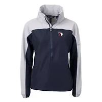 MLB Cleveland Guardians Charter Eco Recycled Half-Zip Anorak Jacket