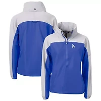 MLB Los Angeles Dodgers Charter Eco Recycled Half-Zip Anorak Jacket