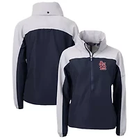 MLB St. Louis Cardinals Charter Eco Recycled Half-Zip Anorak Jacket