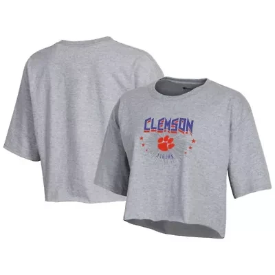 NCAA Clemson Tigers Boyfriend Cropped T-Shirt