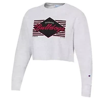 NCAA Georgia Bulldogs Reverse Weave Cropped Pullover Sweatshirt