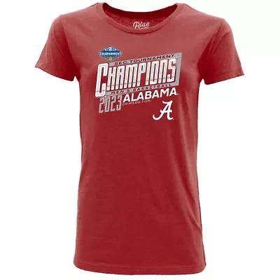 Alabama Crimson Tide NCAA 2023 SEC Basketball Conference Tournament s Locker Room T-Shirt