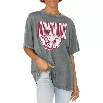 Alabama Crimson Tide NCAA Solid Defense Oversized T-Shirt