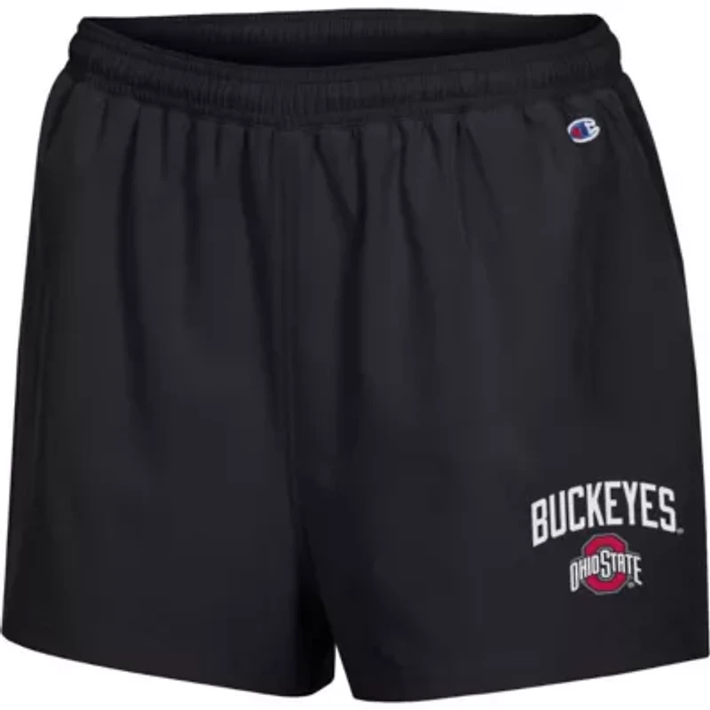 NCAA Ohio State Buckeyes Football Fan High Waist Shorts