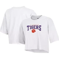 NCAA Clemson Tigers Boyfriend Cropped T-Shirt