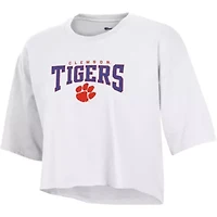 NCAA Clemson Tigers Boyfriend Cropped T-Shirt