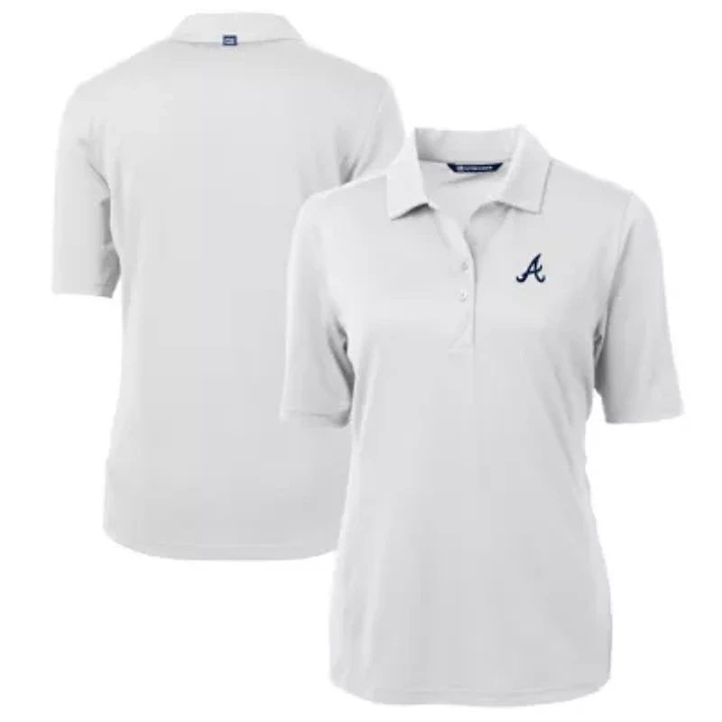 MLB Atlanta Braves DryTec Virtue Eco Pique Recycled Polo
