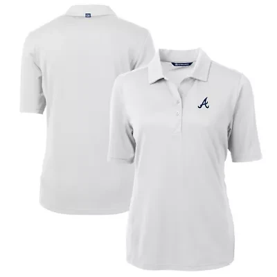 MLB Atlanta Braves DryTec Virtue Eco Pique Recycled Polo