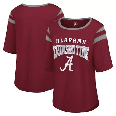 Alabama Crimson Tide NCAA Plus Linebacker Half-Sleeve T-Shirt