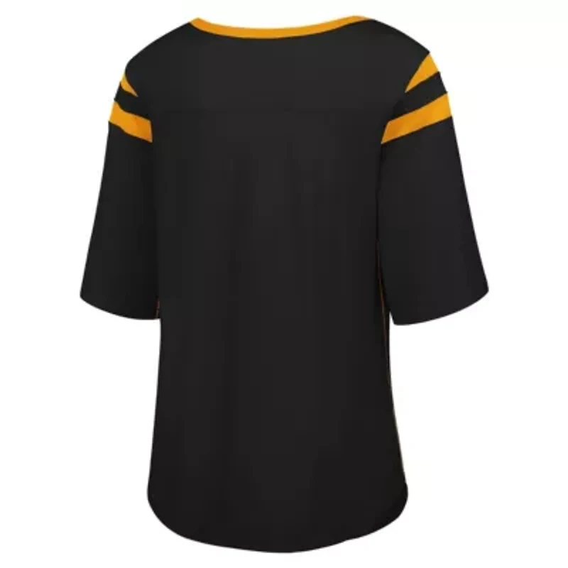 NCAA Iowa Hawkeyes Plus Linebacker Half-Sleeve T-Shirt