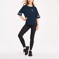 NHL Seattle Kraken Diana Tri-Blend Oversized T-Shirt