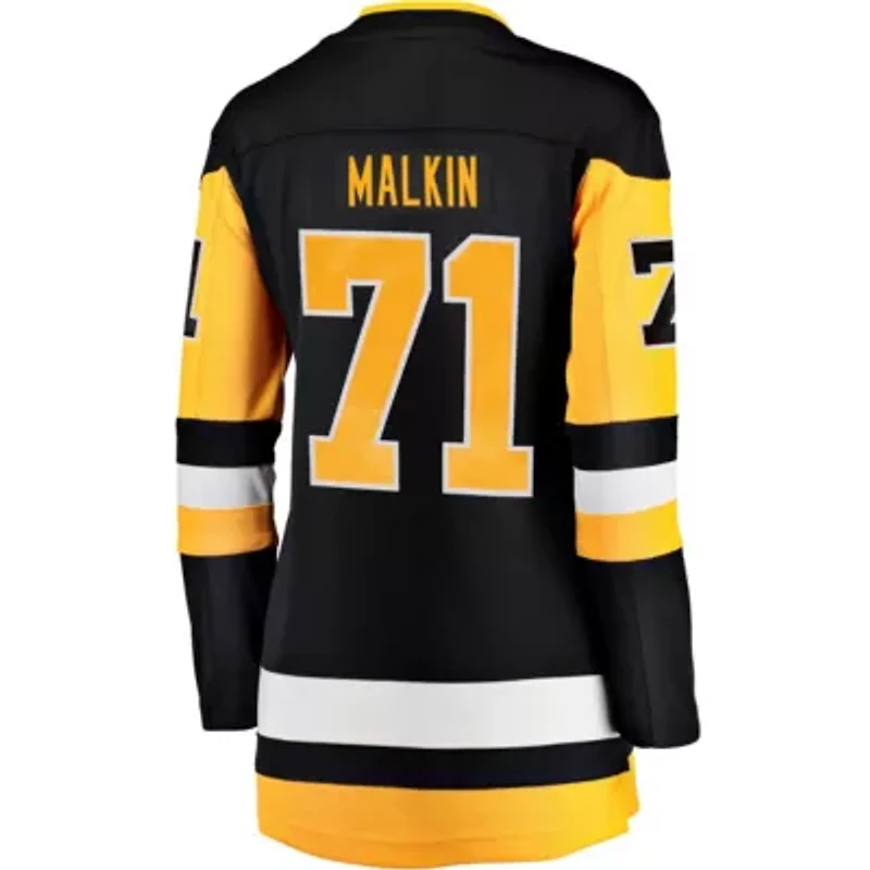 NHL Fanatics Evgeni Malkin Pittsburgh Penguins Home Breakaway Player Jersey