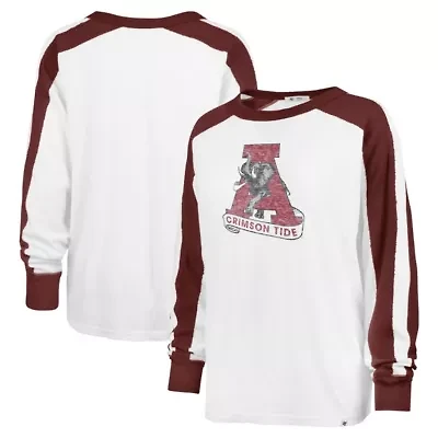 Alabama Crimson Tide NCAA Premier Caribou Raglan Long Sleeve T-Shirt