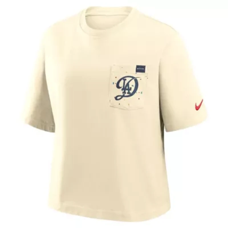 MLB Nike Los Angeles Dodgers City Connect Pocket Boxy T-Shirt