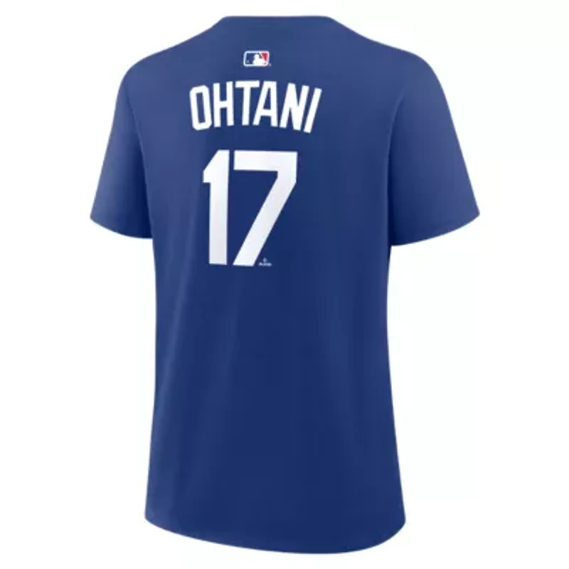 MLB Nike Shohei Ohtani Los Angeles Dodgers Name & Number T-Shirt