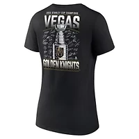 NHL Fanatics Vegas Golden Knights 2023 Stanley Cup s Signature Roster V-Neck T-Shirt
