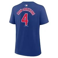 MLB Nike Pete Crow-Armstrong Chicago Cubs Name & Number T-Shirt
