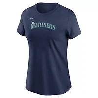 MLB Nike Cal Raleigh Seattle Mariners Cooperstown Collection Fuse Name & Number T-Shirt