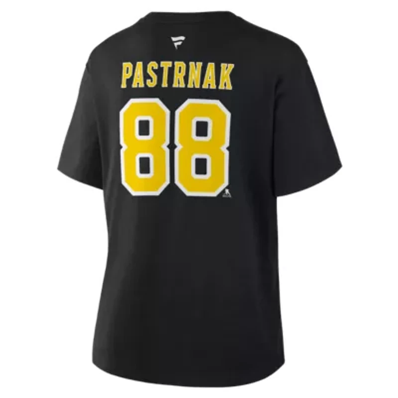 NHL Fanatics David Pastrnak 2026 Stadium Series Authentic Stack Name & Number T-Shirt