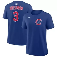 MLB Nike Alex Bregman Chicago Cubs Name & Number T-Shirt