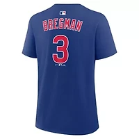 MLB Nike Alex Bregman Chicago Cubs Name & Number T-Shirt