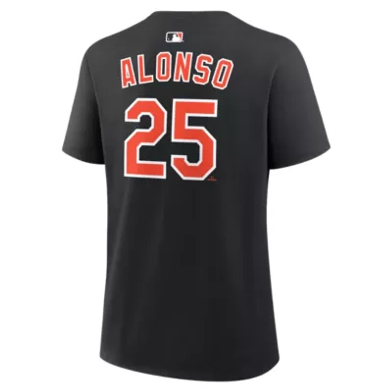 MLB Nike Pete Alonso Baltimore Orioles Name & Number T-Shirt