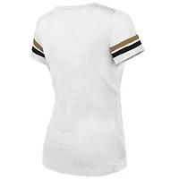 NHL Vegas Golden Knights 2023 Stanley Cup s Striped V-Neck T-Shirt