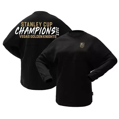 NHL Fanatics Vegas Golden Knights 2023 Stanley Cup s Sparkle Long Sleeve T-Shirt