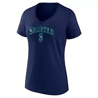MLB Fanatics Seattle Mariners Shine Bright V-Neck T-Shirt