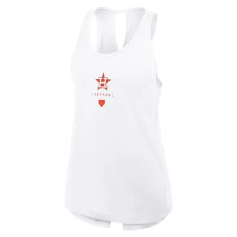 MLB Nike Houston Astros Open-Back Crisscross Dri-FIT Tank Top