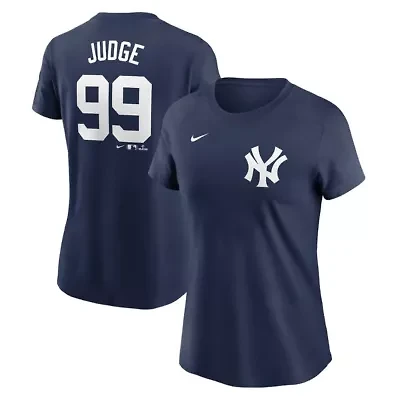 MLB Nike Aaron Judge New York Yankees Fuse Name & Number T-Shirt